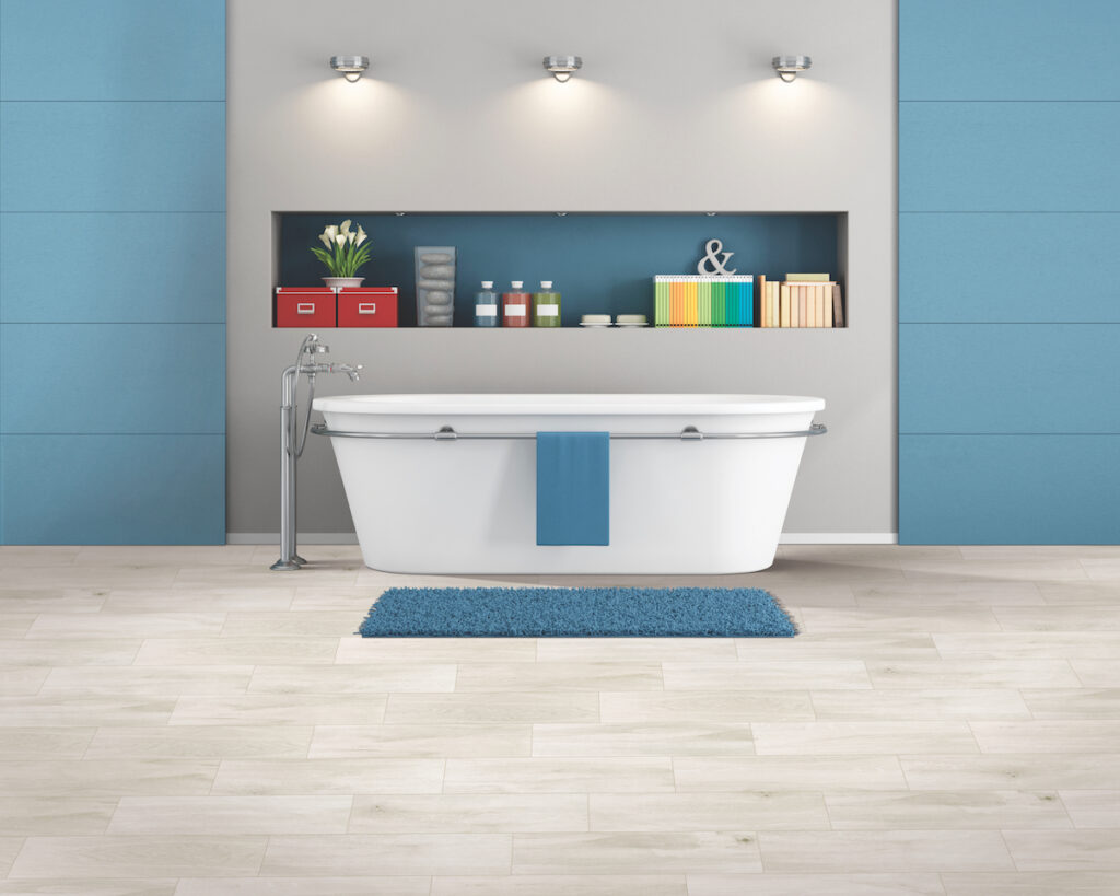 Elegant Tile Flooring for Bathroom in Albuquerque, New Mexico Elegant Tile Flooring for Bathroom