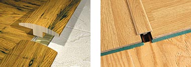 Luxury Hardwood T-Molding Flooring